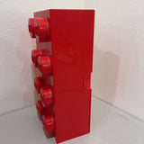 Red Jumbo Lego Container