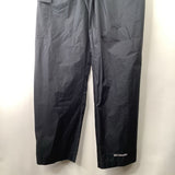 Size 10-12: Columbia Black Rain Pants