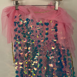 Size 6-7: Pink Shimmery Mermaid Scale Cape