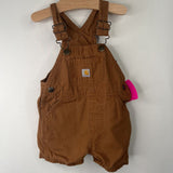 Size 9m: Carhartt Brown Shortalls