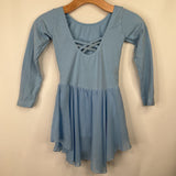 Size 12: Arshiner Blue Long Sleeve Leotard