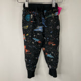 Size 18-24m (80): Hanna Andersson Black Space Print Sweatpants
