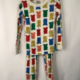 Size 5 (110): Hanna Andersson Colorful Gummy Bears 2pc PJs