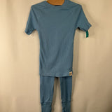 Size 6: Sleep On It Blue Short Sleeve 2pc PJs