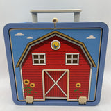 Jack Rabbit Creations Wooden Take Along Farm Set