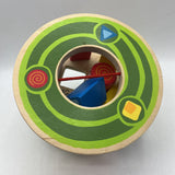 Wooden Colorful Shape Sorter Wheel
